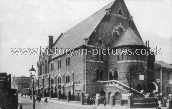 Wesleyan Church, Mayfield Road, Dalston, Hackney. c.1904.